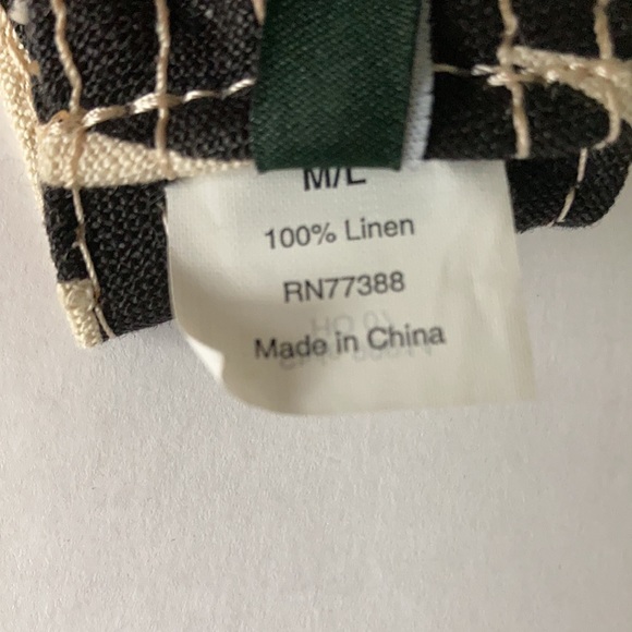 J. Crew Linen Zebra Print Belt - Picture 3 of 4